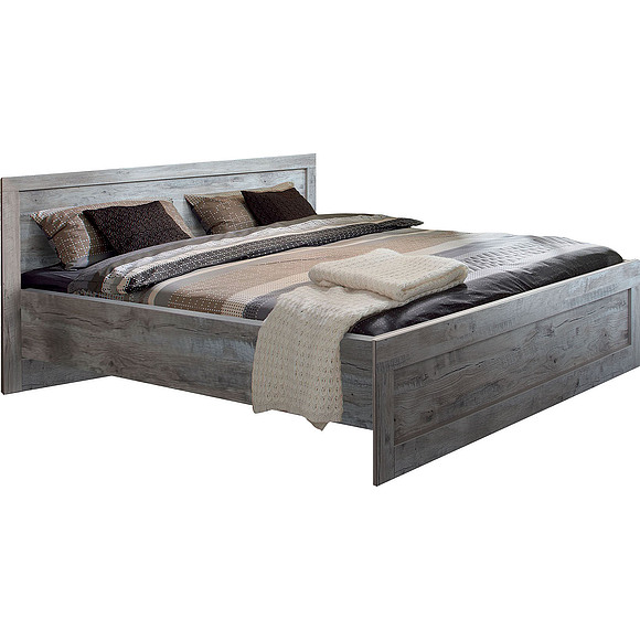 Кровать двойная «Гранде» П622, Материал: ЛДСП, Цвет: Дуб Юкон, Спальное место: 2000x1600 мм