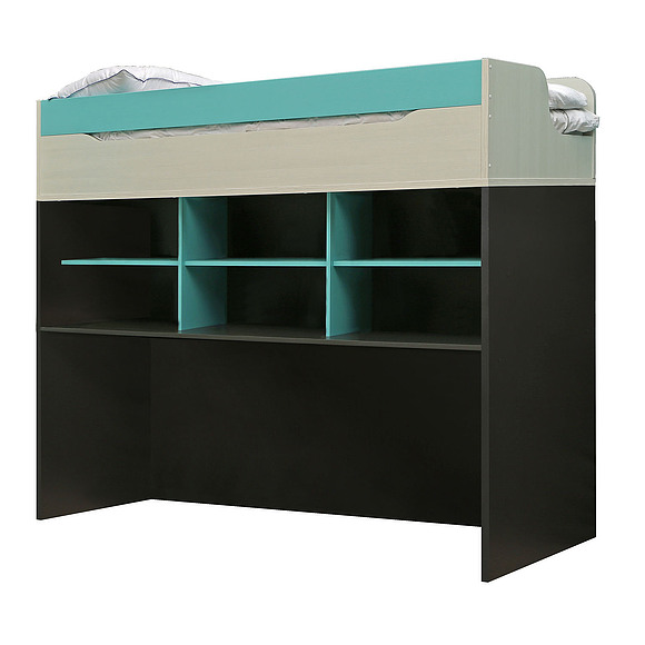 Кровать-чердак «Балу» П039.122, Материал: ДСП ламинированная