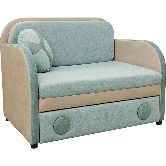 Кресло-кровать «Малыш» (1м), Материал: ткань, Группа ткани: 18 группа (malish_183-441-442_18gr.jpg) Кресло-кровать «Малыш» (1м), Материал: ткань, Группа ткани: 18 группа