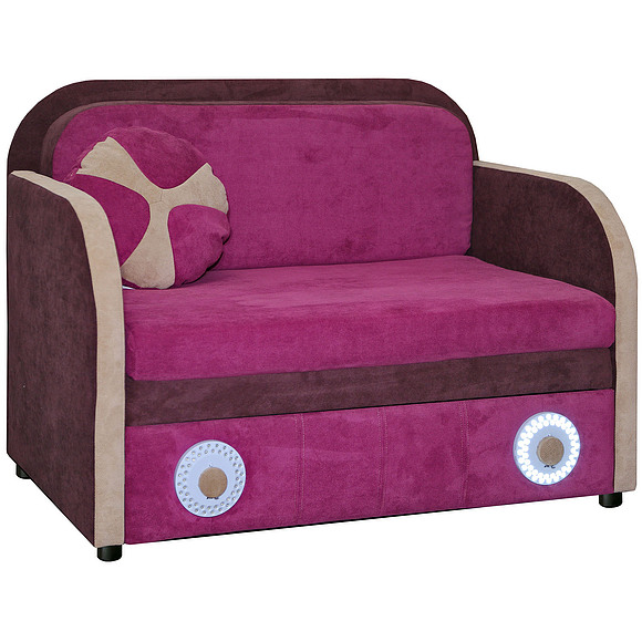 Кресло-кровать «Малыш 1» со светодиодными фонарями (1м), Материал: ткань, Группа ткани: 21 группа (malysh_1_1m_297-299-298_21gr.jpg) Кресло-кровать «Малыш 1» со светодиодными фонарями (1м), Материал: ткань, Группа ткани: 21 группа