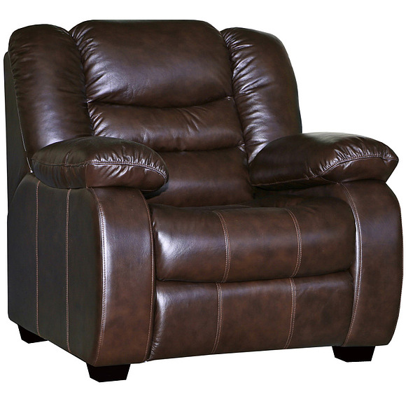 Кресло «Манчестер 1» (12), Материал: натуральная кожа, Группа ткани: 140 группа