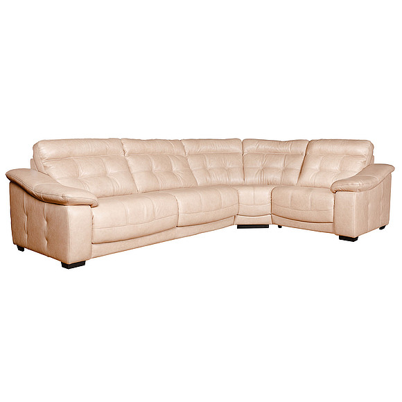 Угловой диван «Мирано» (3мL/R901R/L), Материал: натуральная кожа, Группа ткани: 150 группа