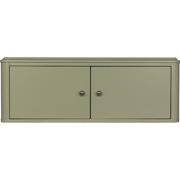 Шкаф навесной 2д «Тиффани 2426» БМ680, Цвет: Олива