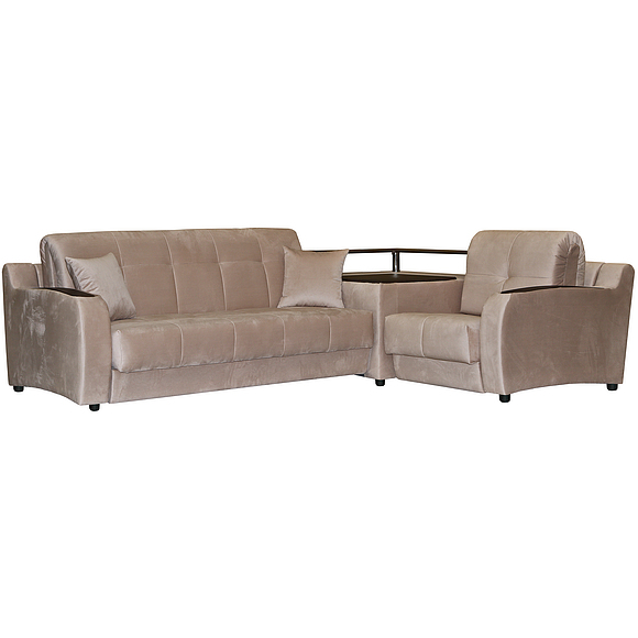 Угловой диван «Орегон» (3мL/R901R/L), Материал: ткань, Группа ткани: 19 группа, Механизм трансформации: с механизмом