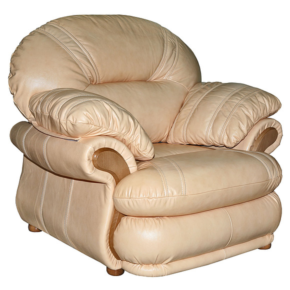 Кресло «Орлеан» (12), Материал: натуральная кожа, Группа ткани: 120 группа, Механизм трансформации: без механизма