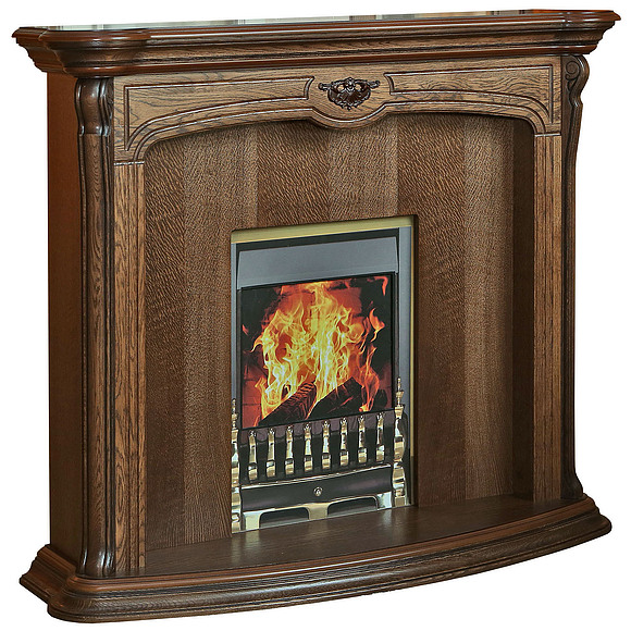 Портал для камина «Алези 1» П350.04, Цвет: Табак