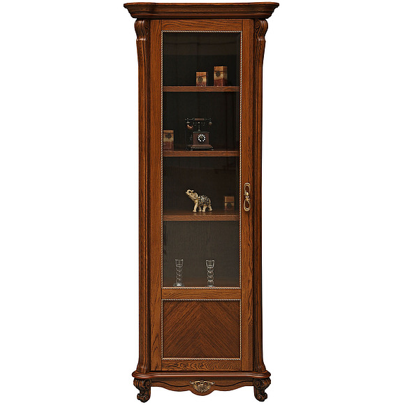 Шкаф «Алези 8/1» П350.23-01, Цвет: Античная бронза