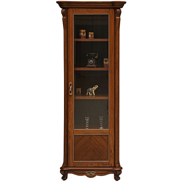 Шкаф «Алези 8/1» П350.23, Цвет: Античная бронза