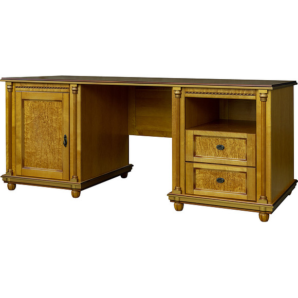 Стол «Валенсия 7» П444.12, Цвет: Янтарь (p444-12_yantar_.jpg) Стол «Валенсия 7» П444.12, Цвет: Янтарь