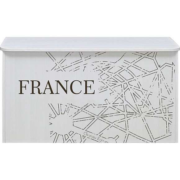 Сундук «Соната» П439.25Д15, Цвет: Принт «Париж»