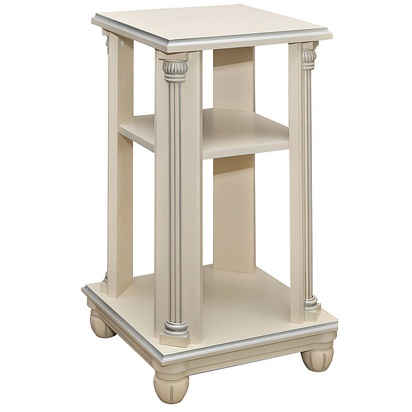 Подставка декоративная «Валенсия 2» П244.74, Цвет: Античная темпера с серебром