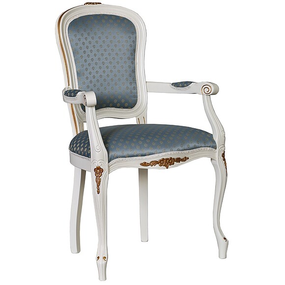 Стул «Премиум» П3004/А, Материал: ткань, Цвет: Слоновая кость с золочением