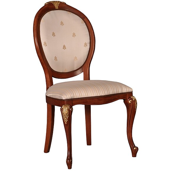 Стул «Премиум» П3370/S, Материал: ткань, Цвет: Античная бронза с золочением