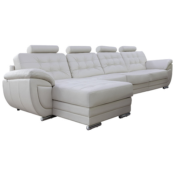 Угловой диван «Редфорд» (1L/R9030м8мR/L), Материал: натуральная кожа, Группа ткани: 120 группа