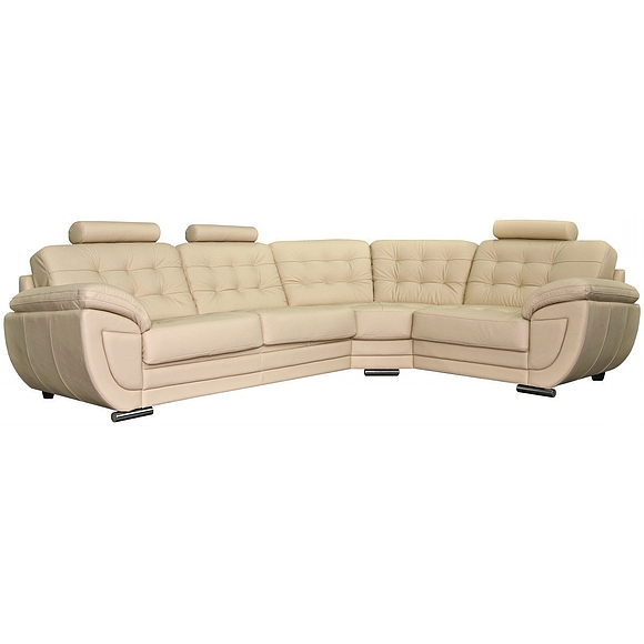 Угловой диван «Редфорд» (3мL/R901R/L), Материал: натуральная кожа, Группа ткани: 120 группа