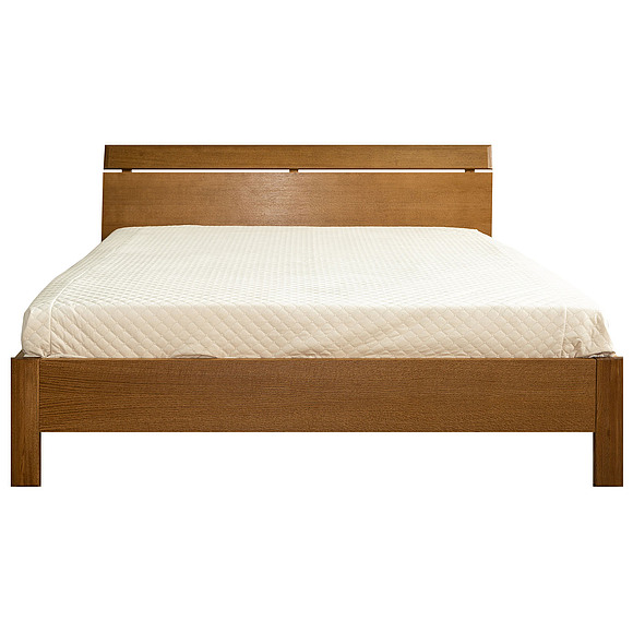 Кровать двойная 2-16 «Лайма 6011» БМ661, Цвет: Дуб рустикаль, Спальное место: 2000x1600 мм