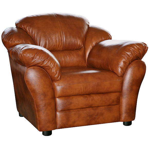 Кресло «Сенатор» (12), Материал: натуральная кожа, Группа ткани: 115 группа, Механизм трансформации: без механизма