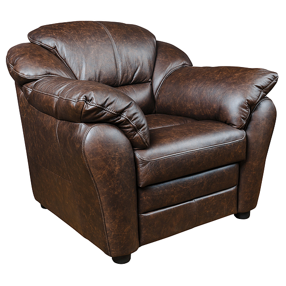 Кресло «Сенатор» (12), Материал: натуральная кожа, Группа ткани: 140 группа, Механизм трансформации: без механизма