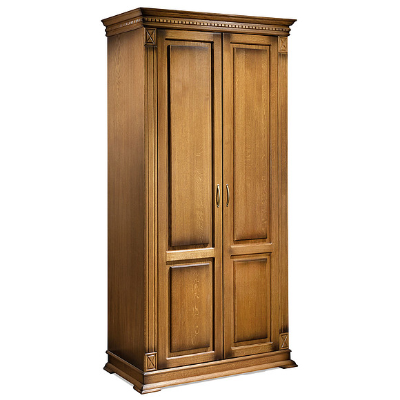 Шкаф «Верди Люкс» П434.11, Цвет: Дуб рустикаль с патинированием