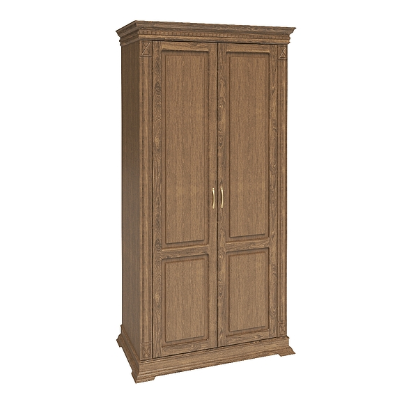 Шкаф для одежды «Верди Люкс» П433.10, Цвет: Дуб рустикаль