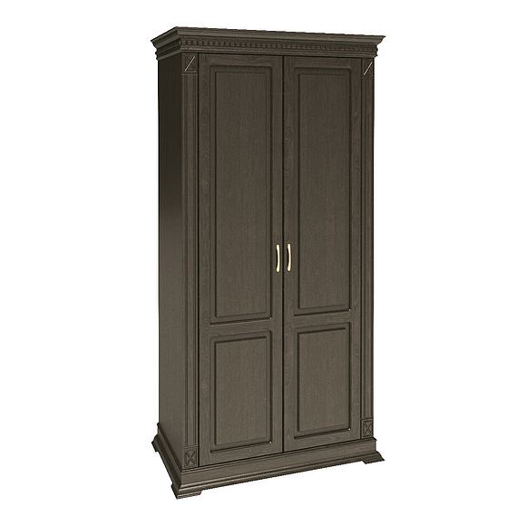 Шкаф для одежды «Верди Люкс» П433.10, Цвет: Венге