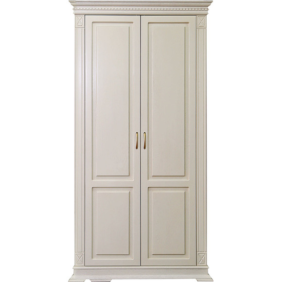 Шкаф для одежды «Верди Люкс» П433.10, Цвет: Слоновая кость