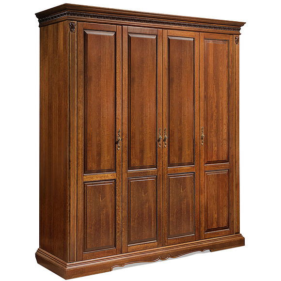 Шкаф «Милана 02/1» П294.24, Цвет: Черешня