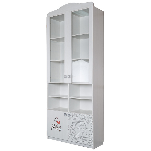 Шкаф «Соната» П439.14СД15, Цвет: Принт «Париж»