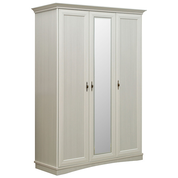 Шкаф «Турин» П036.16, Материал: ЛДСП+МДФ, Цвет: Сосна карелия (shkaf_turin_p036_16_white-1.jpg) Шкаф «Турин» П036.16, Материал: ЛДСП+МДФ, Цвет: Сосна карелия