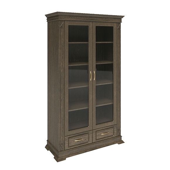 Шкаф «Верди Люкс 2/1» П487.27, Цвет: Табак