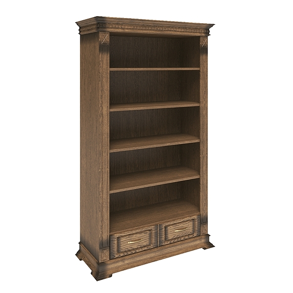 Шкаф «Верди Люкс 2» П487.22, Цвет: Дуб рустикаль с патинированием