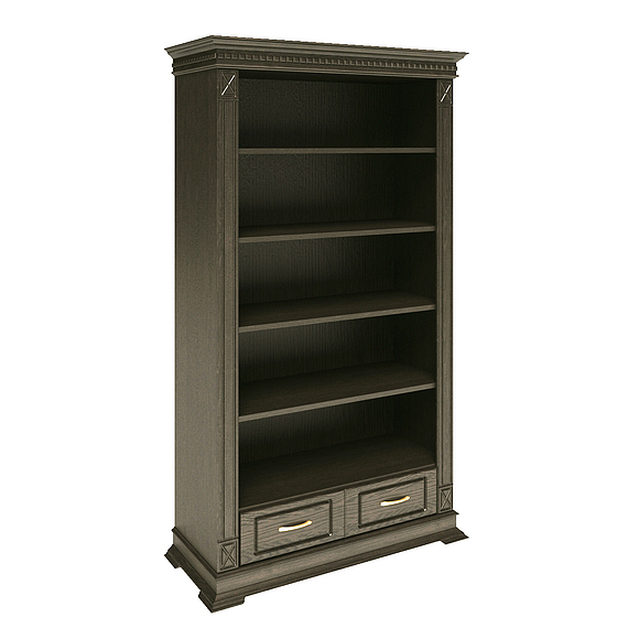 Шкаф «Верди Люкс 2» П487.22, Цвет: Венге