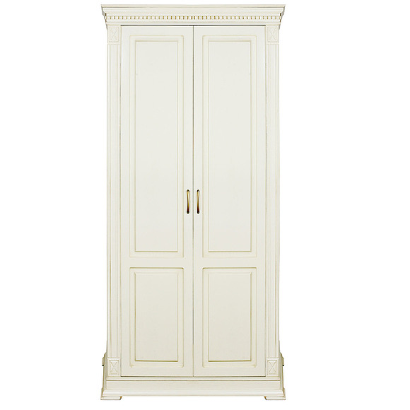 Шкаф «Верди Люкс 2/3» П487.36, Цвет: Слоновая кость