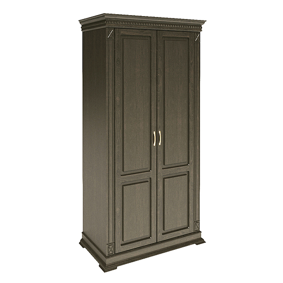 Шкаф «Верди Люкс 2/3» П487.36, Цвет: Венге