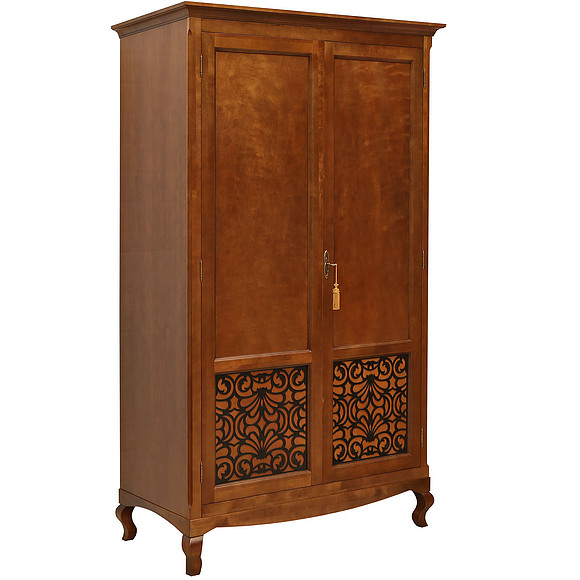 Шкаф «Видана Люкс» П445.01-2, Цвет: Коньяк