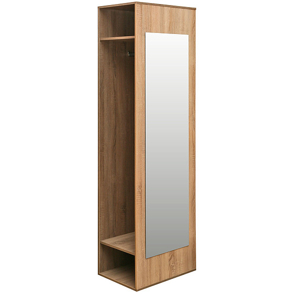 Шкаф «Вирджиния» П031.15, Материал: ДСП ламинированная, Цвет: Дуб трюфельный