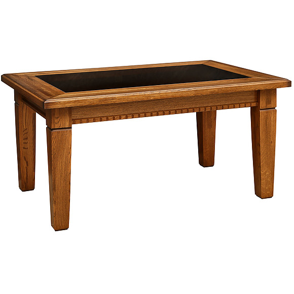 Стол журнальный «Верди 3» П108.03, Цвет: Дуб рустикаль с патинированием