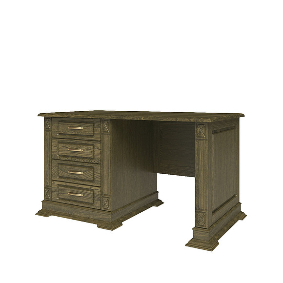 Стол письменный «Верди Люкс 9.1» П432.14-01, Цвет: Лесной орех