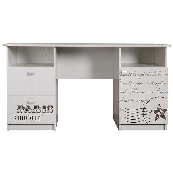 Стол письменный «Соната» П439.71Д15, Цвет: Принт «Париж»