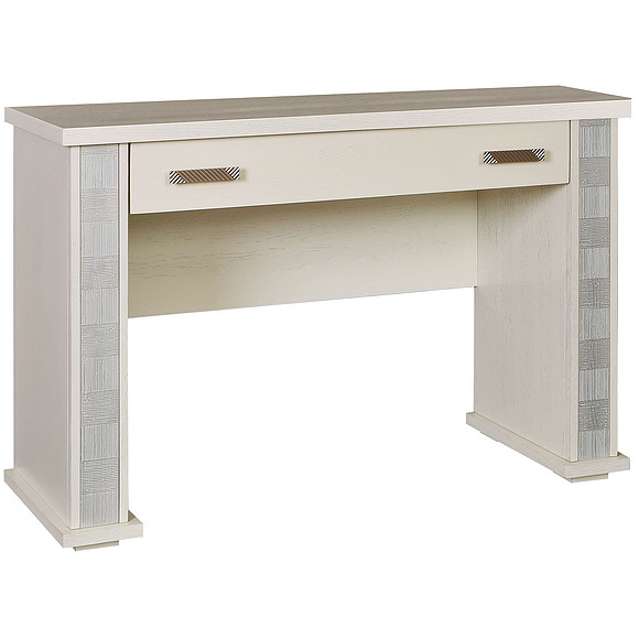 Стол туалетный «Тунис» П344.07, Цвет: Слоновая кость с серебром