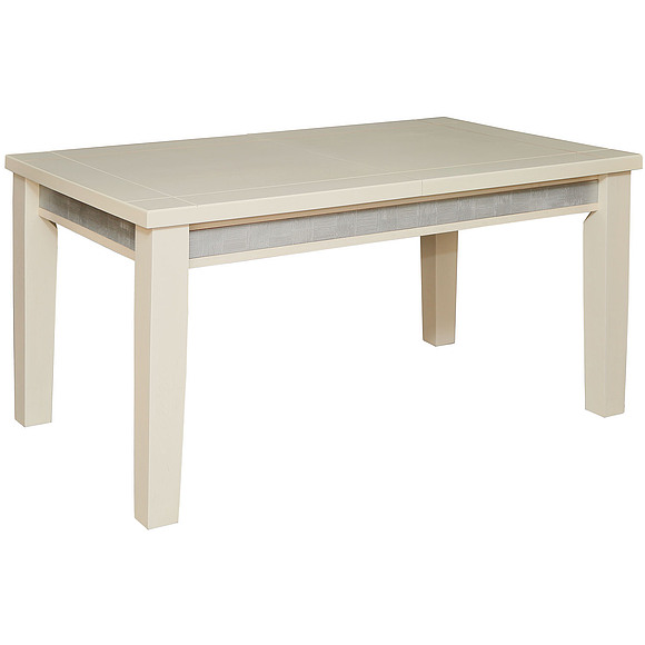 Стол «Тунис 1Р» П352.02, Цвет: Слоновая кость с серебром