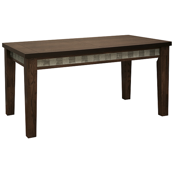 Стол «Тунис 1Р» П352.02, Цвет: Венге+серебро