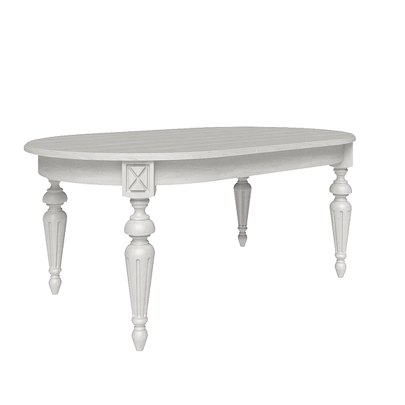 Стол «Верди 18» П394.01, Цвет: Слоновая кость