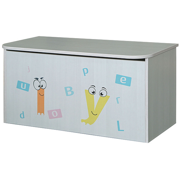 Сундук «Соната» П439.25Д15, Цвет: Принт «Буквы»