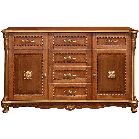 Тумба «Алези 3 Люкс» П350.03л, Цвет: Античная бронза с золочением