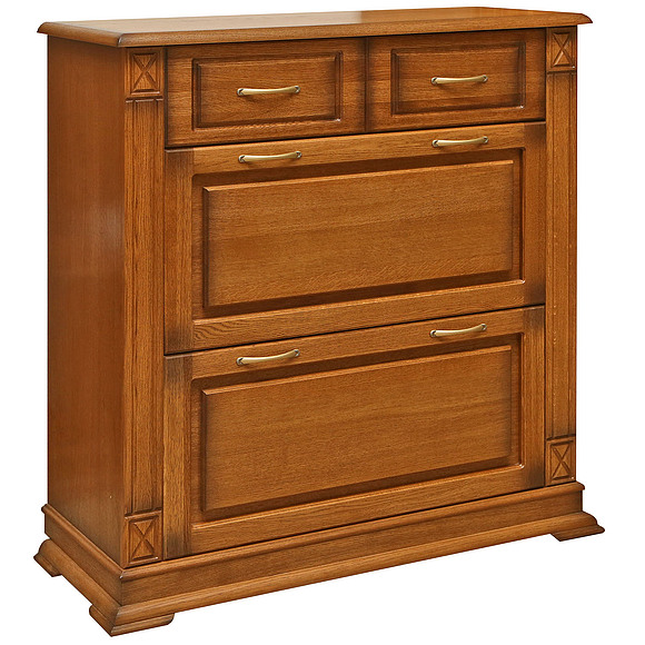 Тумба для обуви «Верди Люкс» П433.21, Цвет: Дуб рустикаль с патинированием