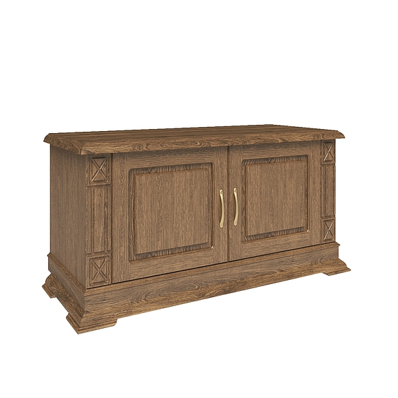 Тумба для обуви «Верди Люкс» П433.25, Цвет: Дуб рустикаль, Механизм трансформации: без механизма