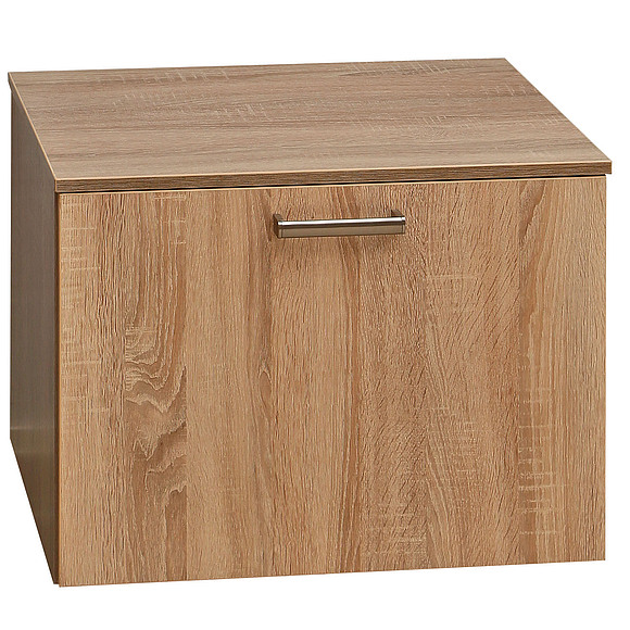 Тумба для обуви «Вирджиния» П031.103, Материал: ДСП ламинированная, Цвет: Дуб трюфельный+дуб Сонома, Механизм трансформации: без механизма