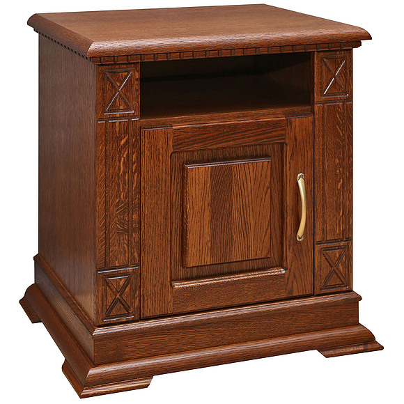 Тумба прикроватная «Верди Люкс» П434.03-1, Цвет: Черешня