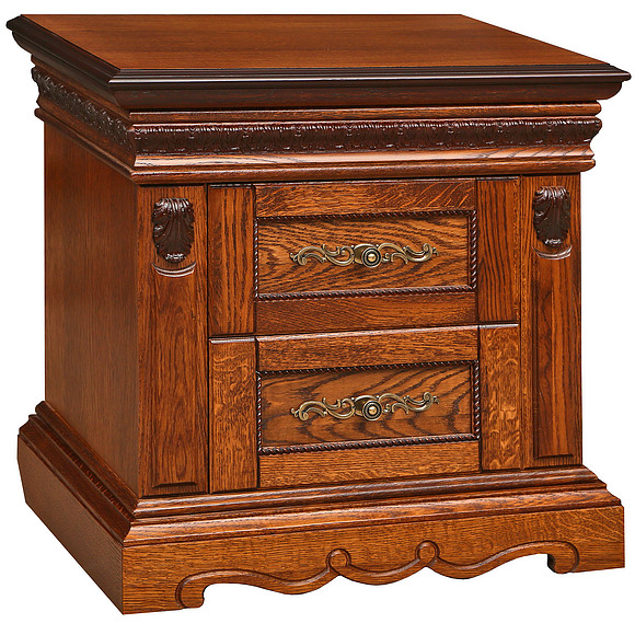 Тумба прикроватная «Милана 03с» П294.03с, Цвет: Черешня